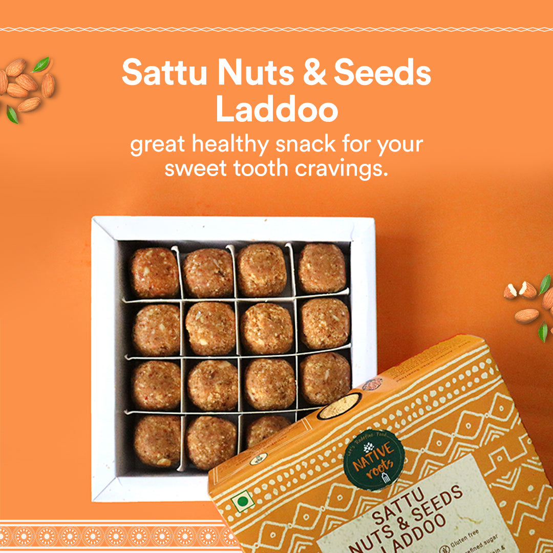 Sattu Nuts & Seeds Laddoo